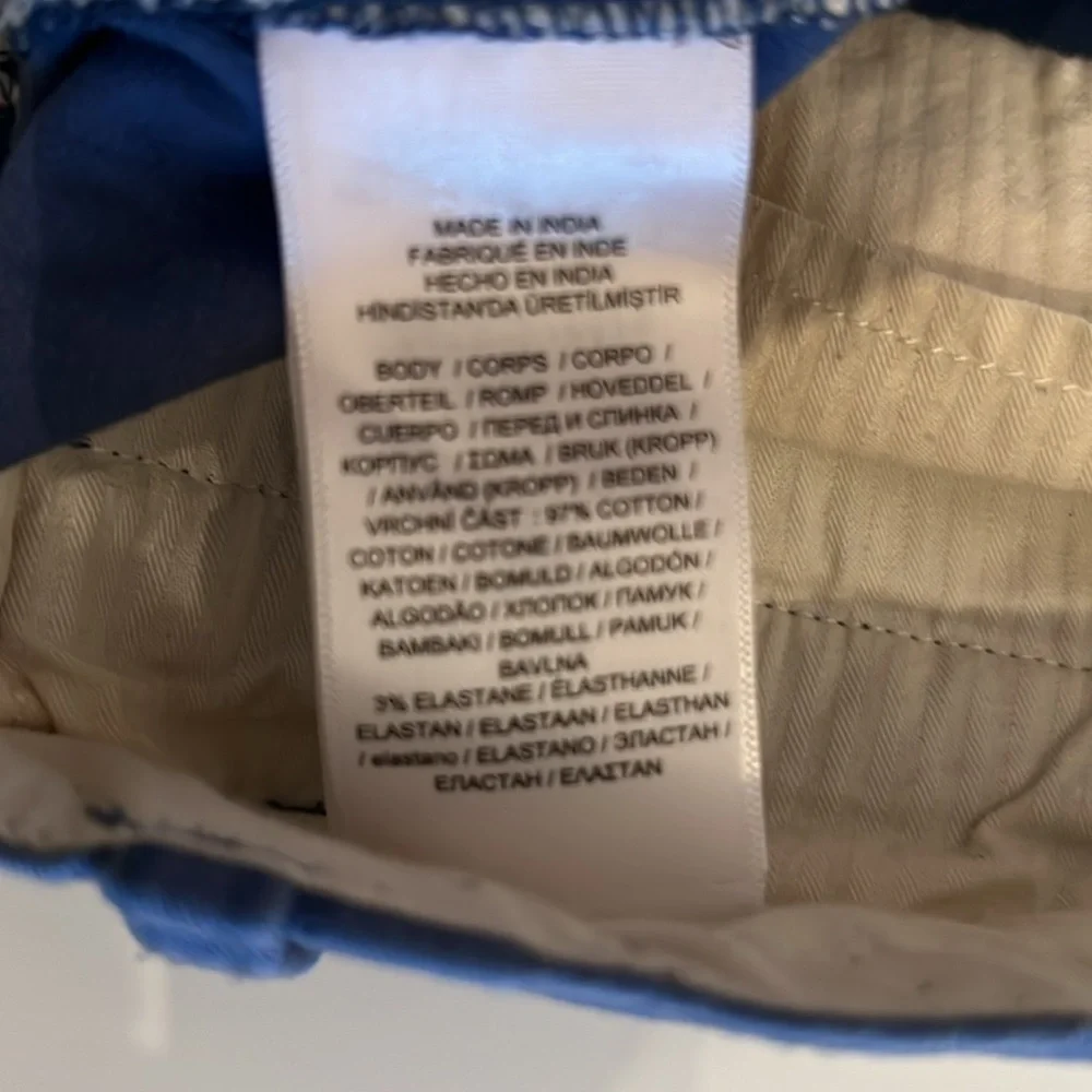 Polo Ralph Lauren blue cropped chinos - Picture 8 of 8